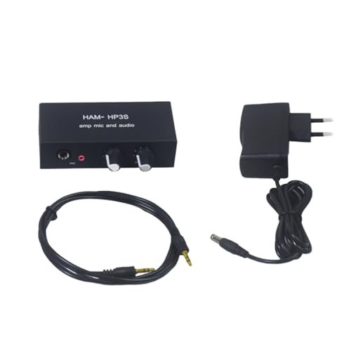 MLWSKERTY Audiophiles Stereo-Vorverstärker DC 12 V mit Schnittstellen 3 Ports Ausgang 3 5 mm für Kopfhörer MLWSKERTY Audiophiles Stereo-Vorverstärker DC 12 V mit Schnittstellen 3 Ports Ausgang 3 5 mm für Kopfhörer von MLWSKERTY