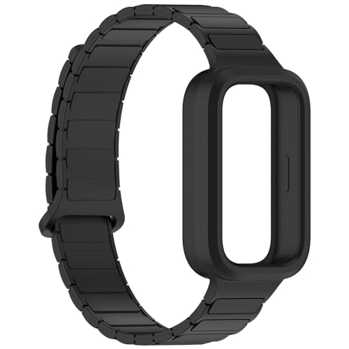MLWSKERTY Bequemes Und Belastbares Magnetband General Silicon Watch Band Mode SmartWatch Band Für Watch Band 9 von MLWSKERTY