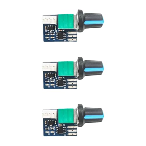 MLWSKERTY Controller Lüfter verstellbar 12 V PC BUR ADMINE Geschwindigkeit PC einfach für eine einfache Installation verbessert die Kühlung des PCs von MLWSKERTY