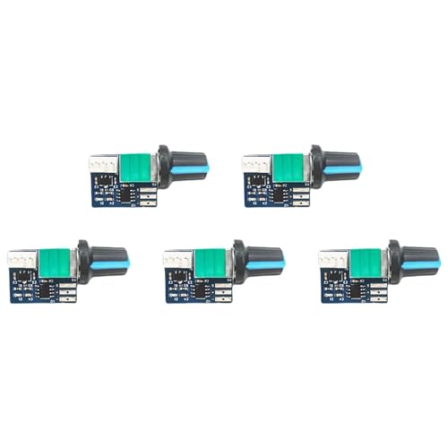 MLWSKERTY Controller Lüfter verstellbar 12 V PC BUR ADMINE Geschwindigkeit PC einfach für eine einfache Installation verbessert die Kühlung des PCs von MLWSKERTY