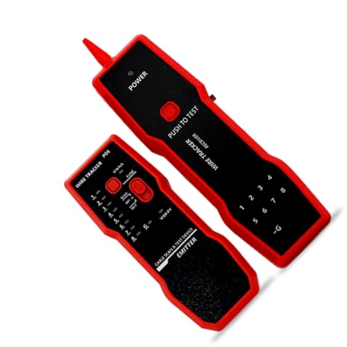 MLWSKERTY Drahttester Multifunktions Kabel Ethernet Netzwerk Für Die Networking Wartung RJ45 RJ11 Kabel Leitung Finder MLWSKERTY Drahttester Multifunktions Kabel Ethernet Netzwerk Für Die Networking Wartung RJ45 RJ11 Kabel Leitung Finder von MLWSKERTY