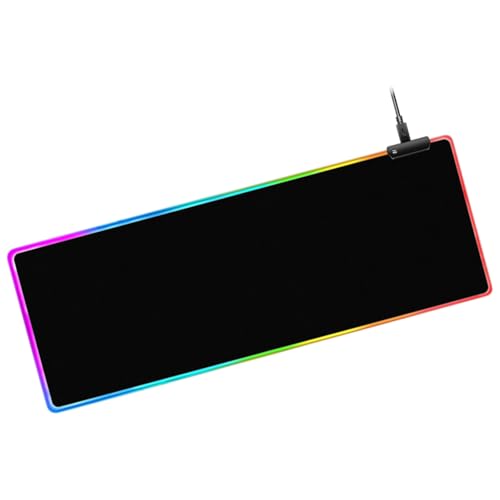 MLWSKERTY Großes Matpad, matt, Antislip, erweitert, mit mehreren Lichtmodi, für Spiele, 400 x 900 mm/300 x 800 mm/300 x 250 mm MLWSKERTY Großes Matpad, matt, Antislip, erweitert, mit mehreren Lichtmodi, für Spiele, 400 x 900 mm/300 x 800 mm/300 x 250 mm von MLWSKERTY