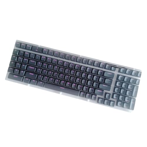 MLWSKERTY Knights Black Knights 115 Keycaps EDMS HEET HEET Double Prim PBTS KEYCAPS für Mechanische Gamer Keyboards Schalter von MLWSKERTY