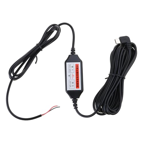 MLWSKERTY Konverter, wasserdicht, 12 V/24 V auf 5 V, 2 A, DC-DC-Adapter, Netzteil für Kameras, Armaturenbrett, Auto, Telefone MLWSKERTY Konverter, wasserdicht, 12 V/24 V auf 5 V, 2 A, DC-DC-Adapter, Netzteil für Kameras, Armaturenbrett, Auto, Telefone von MLWSKERTY