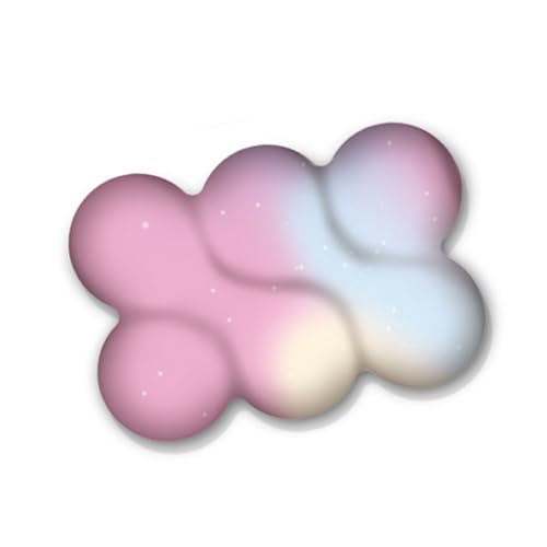 MLWSKERTY Mauspad, Handgelenkauflage, für Büro, Unterseite aus rutschfestem Gummi, weiches PU-Leder, Memory-Schaum, Form für Spiele MLWSKERTY Mauspad, Handgelenkauflage, für Büro, Unterseite aus rutschfestem Gummi, weiches PU-Leder, Memory-Schaum, Form für Spiele von MLWSKERTY