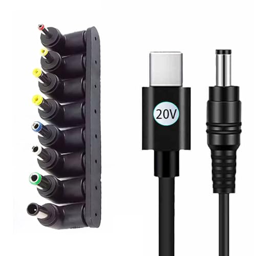 MLWSKERTY Multi Tip USB C auf DC5521 5,5 x 2,1 mm Stromkabel 3 3 Fuß für Kameras Hörgeräte Stromversorgung MLWSKERTY Multi Tip USB C auf DC5521 5,5 x 2,1 mm Stromkabel 3 3 Fuß für Kameras Hörgeräte Stromversorgung von MLWSKERTY