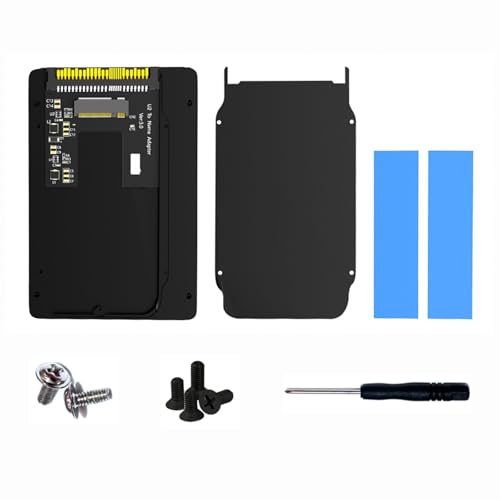 MLWSKERTY NVME Solid Disk Converter Adapter Gehege Zur SFF-8639 2 5-Zoll Umwandlung Mit Schutzgehäuse Und Kühlkissen MLWSKERTY NVME Solid Disk Converter Adapter Gehege Zur SFF-8639 2 5-Zoll Umwandlung Mit Schutzgehäuse Und Kühlkissen von MLWSKERTY