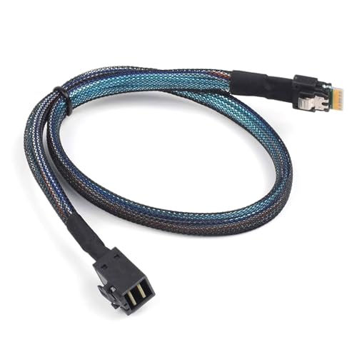 MLWSKERTY PCIE4.0 Flexibles Slimline SFF8654 4i 38p auf SFF8643 Kabel für Serververbindung, Zuverlässigkeit, 80 MOHM Plus Impedanz MLWSKERTY PCIE4.0 Flexibles Slimline SFF8654 4i 38p auf SFF8643 Kabel für Serververbindung, Zuverlässigkeit, 80 MOHM Plus Impedanz von MLWSKERTY