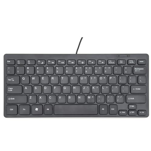 MLWSKERTY Protable Ultradünne USB wasserdichte 104 Tasten PC Desktop Laptop Computer von MLWSKERTY