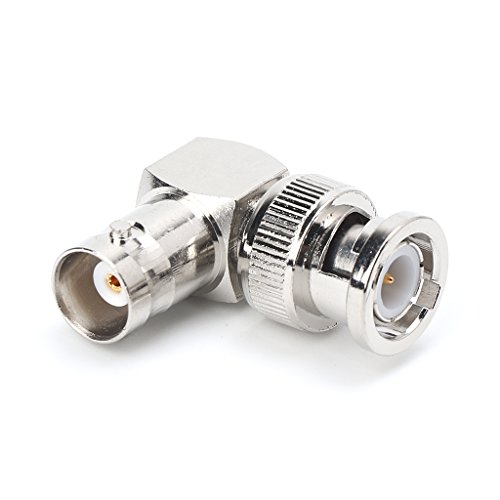 MLWSKERTY RF Koaxialkabel Adapter L Förmiger BNC Stecker Auf Buchse Bananenkabel Stecker Stecker Schraube Lötzinn Lautsprecher Eimer Adapter Buchse Kabel Pigtail Kabel Panel Buchse Router von MLWSKERTY