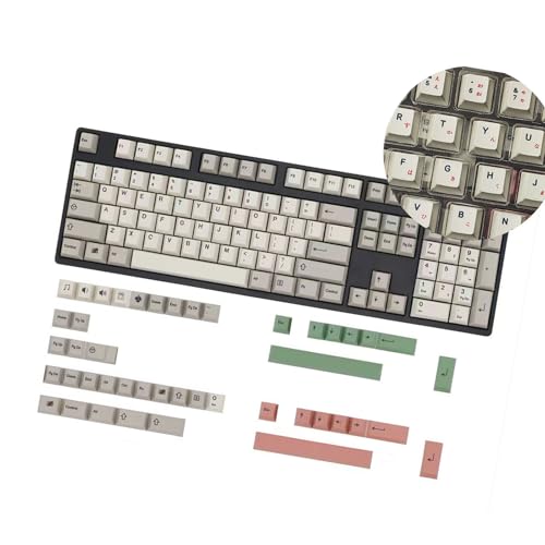 MLWSKERTY Retro 9009 149key Keycap-Set Backlight Heat Keycaps sublimiert für mechanische Tastaturen mehrfache Lamgulierung MLWSKERTY Retro 9009 149key Keycap-Set Backlight Heat Keycaps sublimiert für mechanische Tastaturen mehrfache Lamgulierung von MLWSKERTY