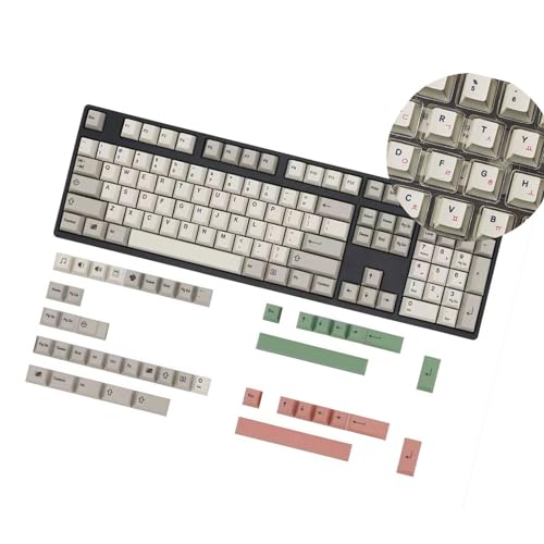 MLWSKERTY Retro 9009 149key Keycap-Set Backlight Heat Keycaps sublimiert für mechanische Tastaturen mehrfache Lamgulierung MLWSKERTY Retro 9009 149key Keycap-Set Backlight Heat Keycaps sublimiert für mechanische Tastaturen mehrfache Lamgulierung von MLWSKERTY
