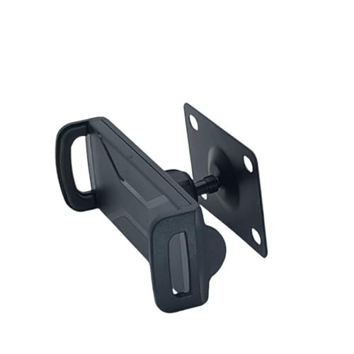 MLWSKERTY Robuster Tablet Ständer 6 5 X 9 cm Smartphone Einstellhalterung Einfache Installation Für Zuhause Küche Büro Fitnessstudio Tablet Schwarz von MLWSKERTY