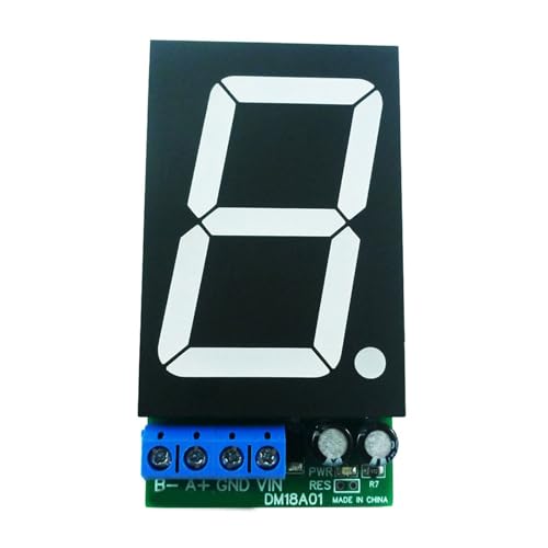MLWSKERTY Schnittstellen Digitales LED-Modul RS485, kompakt, 1 8 Zoll, für Stromversorgung DC 12 V 24 V von MLWSKERTY