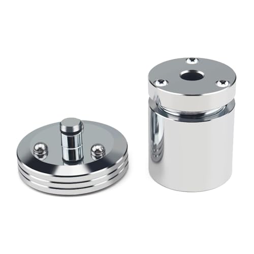 MLWSKERTY Set mit 1/2/4 Stück Antivibrationspads aus Aluminiumlegierung für Verstärker und Lautsprecher mit einstellbaren Eigenschaften MLWSKERTY Set mit 1/2/4 Stück Antivibrationspads aus Aluminiumlegierung für Verstärker und Lautsprecher mit einstellbaren Eigenschaften von MLWSKERTY
