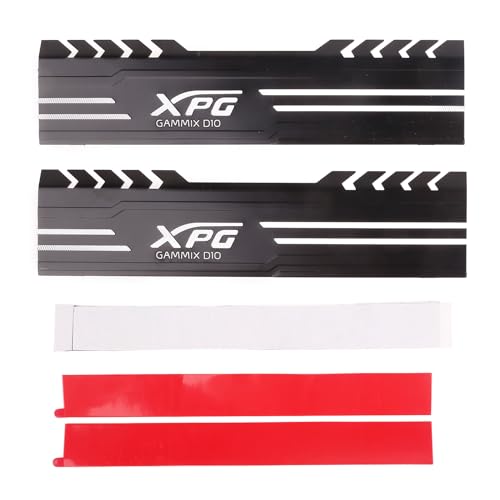 MLWSKERTY Speicher Kühlweste Speicher Desktop Speicher Aluminium Kühlkörper Computer Kühlweste DDR2/DDR3/DDR4 von MLWSKERTY
