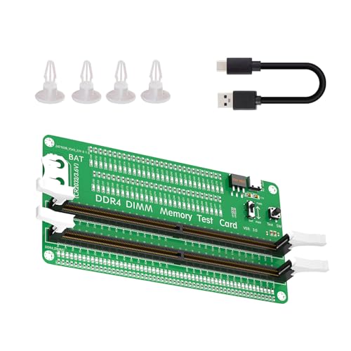 MLWSKERTY Speichertester DDR4 DIMM Desktop Computer DDR4 Speichertestkarte Mit Langen Latches Mit LED Indikatoren Für Desktop von MLWSKERTY