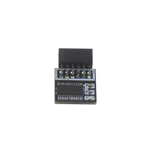 MLWSKERTY TPM 2.0 LPC 12Pin Verschlüsselungssicherheitsmodulplatine Fernbedienungen Für TPM2.0 von MLWSKERTY