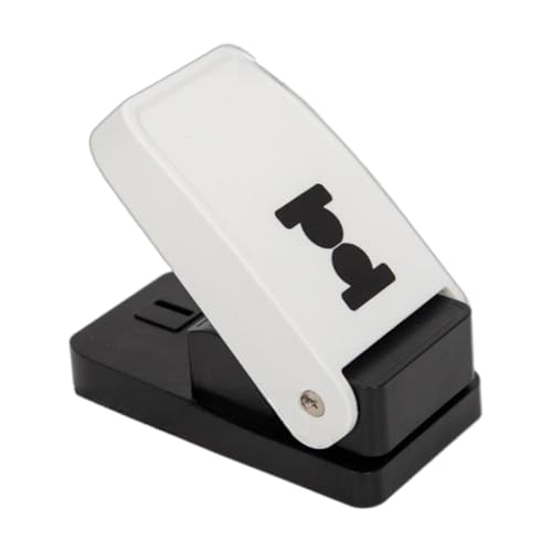 MLWSKERTY Tab Punches Handheld Ordner Mehrzweck Lochstanzmaschine Zum Erstellen Von Registern Aufklebern Und Journaltrennern von MLWSKERTY
