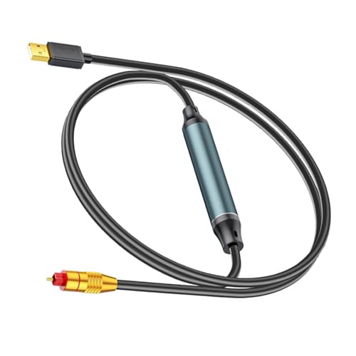 MLWSKERTY USB Digital Fiber Optical Analog Sound Kabel SPDIF Digital Koaxial Sound Converters Kabel für Multimedia-Lautsprecher HDTV MLWSKERTY USB Digital Fiber Optical Analog Sound Kabel SPDIF Digital Koaxial Sound Converters Kabel für Multimedia-Lautsprecher HDTV von MLWSKERTY