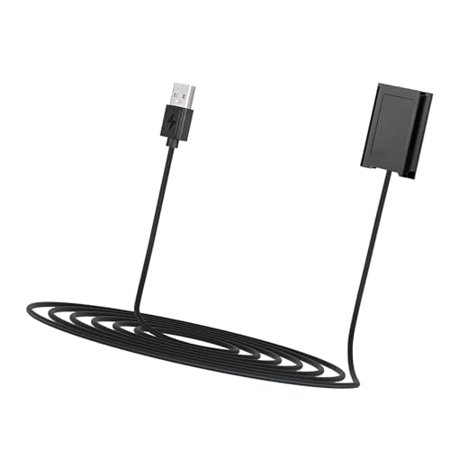 MLWSKERTY USB-Stromanschluss, kleiner sicherer Akku, für Kameras ZV1 AS100V DSC-WX500 für Videoaufnahmen und Fotografie von MLWSKERTY