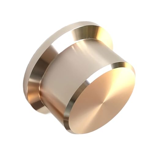 MLWSKERTY Verstärkertaste aus polierter Aluminiumlegierung, 48 mm, Durchmesser 26 mm, Höhe für Hörgeräte, Klangkontrolle MLWSKERTY Verstärkertaste aus polierter Aluminiumlegierung, 48 mm, Durchmesser 26 mm, Höhe für Hörgeräte, Klangkontrolle von MLWSKERTY