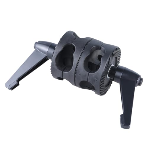 Professionelles Fotostudio C056 Kopf mit doppeltem Drehgriff, Mechanismus, sichere Verriegelung, Arm, Pfeil, Halterung für Reflektor von MLWSKERTY