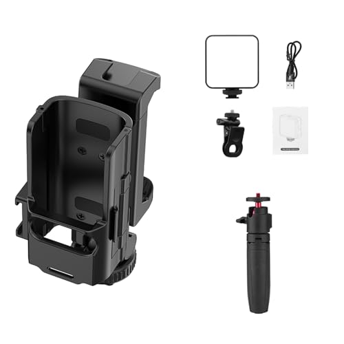 Telefonhalterung mit einfacher Clip-Einstellung zur Verbesserung der Drehung für 3 Kameras, Halterung für Teleprompter Telefonhalterung mit einfacher Clip-Einstellung zur Verbesserung der Drehung für 3 Kameras, Halterung für Teleprompter von MLWSKERTY