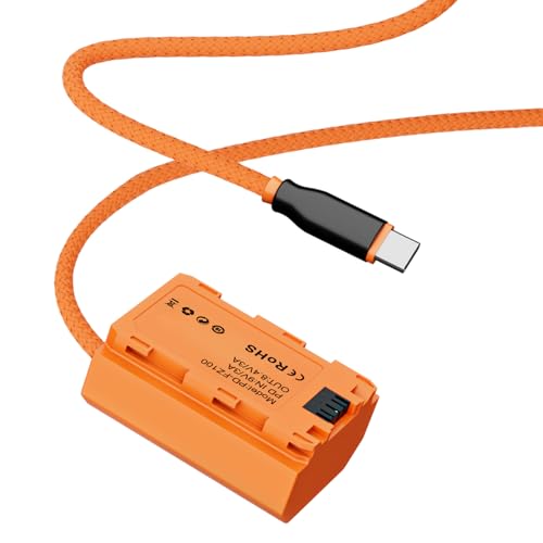USB C auf FZ100 Dummys Akku für Kameras A7M3 A7C für kontinuierliche Videoaufzeichnungen Live-Streamings USB C auf FZ100 Dummys Akku für Kameras A7M3 A7C für kontinuierliche Videoaufzeichnungen Live-Streamings von MLWSKERTY