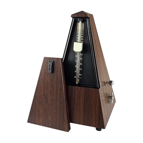 Vintage Tower Gitarren Metronom Universals Klavier Violin Rhythmus Mechanische Pendel Metronome Musik Timer Einfach Zu Bedienen von MLWSKERTY