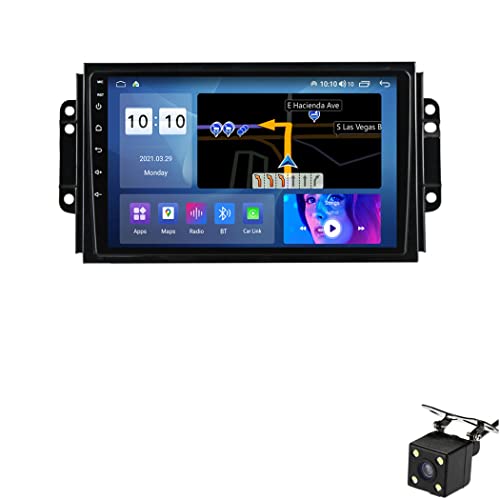 Android 10/11 GPS Sat Nav Autoradio für Chery Tiggo 3 2016-18 Unterstützt BT-Freisprecheinrichtung/Spiegel-Link/Carplay/DSP/FM/USB/AUX-IN/RCA/mit Rückfahrkamera von MLXABH