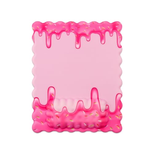 MMDW Lycra Mauspad mit Gelkissen Mousepad Ergonomisches Komfort Mausmatte mit Handgelenkpolster Handauflage für Alle Maus Offfice Heim Computer Laptop -(Barbie Pink Rosa) von MMDW