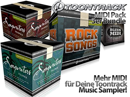 ToonTrack MIDI-Pack Music and More Store 3er Bundle (Download) von MMG