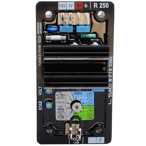 1 stücke Dieselmotor Generator Automatische Spannungsregler AVR R250 AC Generator Bürstenlosen Generator von MMKBLRDI