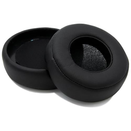 MMOBIEL Ersatz Ohrpolster für Monster Beats by Dr. DRE Pro Detox Kopfhörer Protein PU Kopfhörer Ohrpolster – Ersatzpolster - Schwarz von MMOBIEL