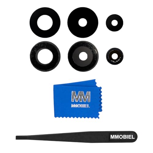 MMOBIEL Back Rück Kamera Glas Linse Ersatz Kompatibel mit Xiaomi Redmi Note 12 Pro 5G 2022 - Hinten Rückseite Camera Scheibe - Inkl. Kleber, Pinzette und Tuch MMOBIEL Back Rück Kamera Glas Linse Ersatz Kompatibel mit Xiaomi Redmi Note 12 Pro 5G 2022 - Hinten Rückseite Camera Scheibe - Inkl. Kleber, Pinzette und Tuch von MMOBIEL