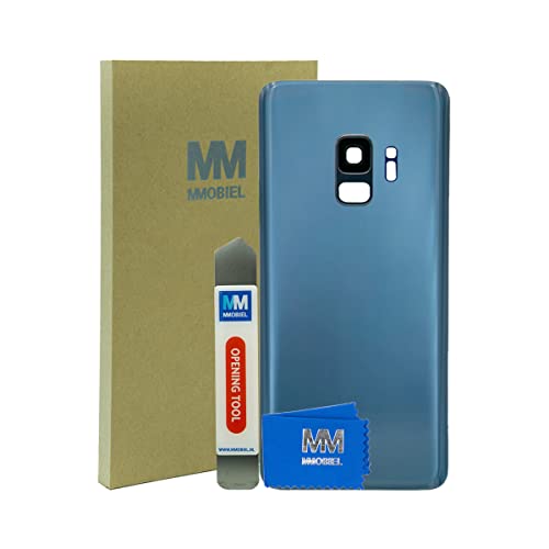 MMOBIEL Backcover Akkudeckel Rückseite Klappe mit Linse kompatibel mit Samsung Galaxy S9 G960 5.8 Inch (Coral Blue) von MMOBIEL