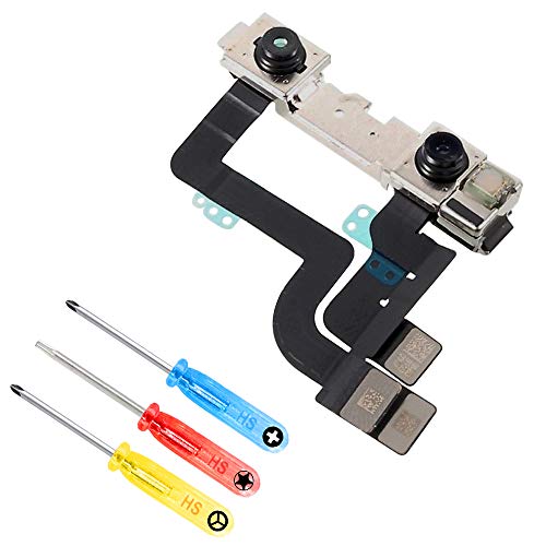 MMOBIEL Frontkamera Flex Kabel Kompatibel mit iPhone XR - 6.1 inch 7 MP - 2018 - Vordere/Front Kamera Ersatz - Front Camera - Inkl. Schraubenzieher von MMOBIEL