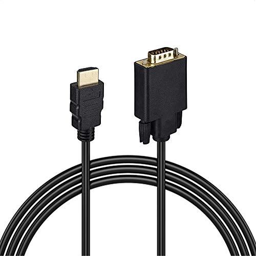 MMOBIEL HDMI zu VGA Kabel HDMI Male zu VGA Male D-SUB 15 Pin M/M vergoldet 1,8 Meter von MMOBIEL
