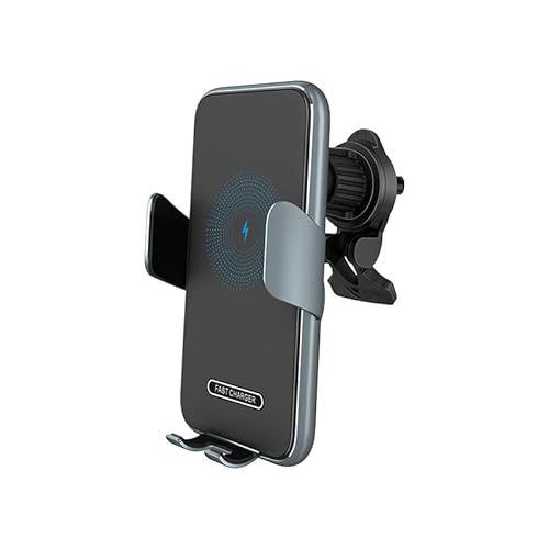 MMOBIEL Handyhalterung Auto mit Ladefunktion - 15W Wireless Car Charger Ladegerät - Hands Free - Automatischer Induktion Motor Betrieb Qi Ladestation Auto – Superschnelle Ladung - Universal von MMOBIEL