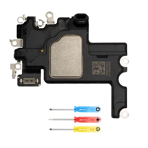 MMOBIEL Hörmuschel Kompatibel mit iPhone 15 Plus - Ohrhörer/Ear Speaker Ersatz - Telefon Ohrlautsprecher-Ersatz - Top-Lautsprecher Reparatur - inkl. Schraubendreher MMOBIEL Hörmuschel Kompatibel mit iPhone 15 Plus - Ohrhörer/Ear Speaker Ersatz - Telefon Ohrlautsprecher-Ersatz - Top-Lautsprecher Reparatur - inkl. Schraubendreher von MMOBIEL