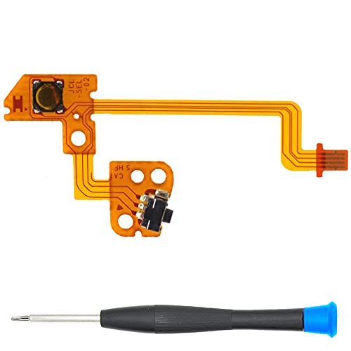 MMOBIEL L-Taste, Flex-Flachbandkabel, kompatibel mit Nintendo Switch Konsolen-Controller, inkl. Y-Schraubendreher von MMOBIEL