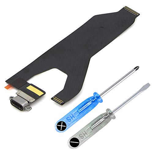 MMOBIEL Ladebuchse Kompatibel mit Huawei Mate 20 Pro 2018 - Dock Connector USB C - Audio Jack/Mikrofon/Antenne Ersatz - Inkl. Schraubenzieher von MMOBIEL