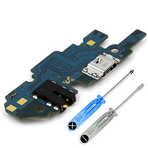 MMOBIEL Ladebuchse Kompatibel mit Samsung Galaxy A10 2019 - Dock Connector Mikro USB - Audio Jack/Mikrofon/Antenne Ersatz - Inkl. Schraubenzieher von MMOBIEL