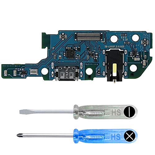 MMOBIEL Ladebuchse Kompatibel mit Samsung Galaxy A20e 2019 - Dock Connector USB C - Audio Jack/Mikrofon/Antenne Ersatz - Inkl. Schraubenzieher von MMOBIEL