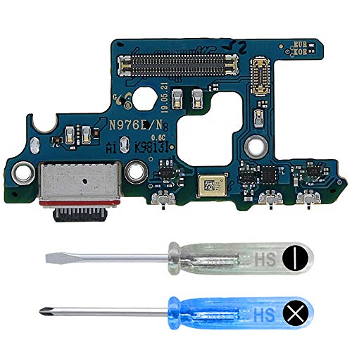 MMOBIEL Ladebuchse Kompatibel mit Samsung Galaxy Note10 Plus 5G- N976 - Dock Connector USB C - Audio Jack/Mikrofon/Antenne Ersatz - Inkl. Schraubenzieher von MMOBIEL