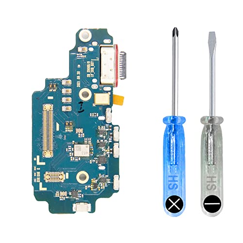 MMOBIEL Ladebuchse Kompatibel mit Samsung Galaxy S22 Ultra 5G - 6.8 inch - 2022 - Dock Connector USB C - Audio Jack/Mikrofon/Antenne Ersatz - Inkl. Schraubenzieher von MMOBIEL