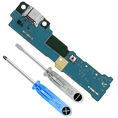 MMOBIEL Ladebuchse Kompatibel mit Samsung Galaxy Tab S2 9.7 2015 - Dock Connector Mikro USB - Audio Jack/Mikrofon/Antenne Ersatz - Inkl. Schraubenzieher von MMOBIEL