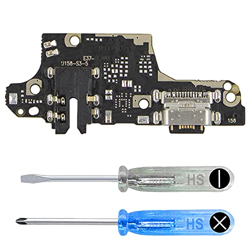 MMOBIEL Ladebuchse Kompatibel mit Xiaomi Poco X3 NFC 2020 - Dock Connector USB C - Audio Jack/Mikrofon/Antenne Ersatz - Inkl. Schraubenzieher von MMOBIEL