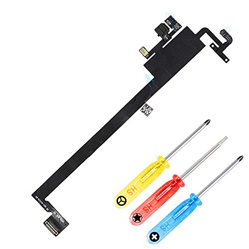 MMOBIEL Licht Light Sensor Flex Kabel inkl. Mikrofon kompatibel mit iPhone XS Max 6.5 inch inkl. Schraubenzieher von MMOBIEL